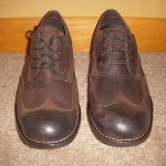 TIMBERLAND EARTHKEEPERS CITY PREMIUM WING TIP OXFORD SZ 8.5 BROWN 5322R