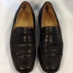 COLE HAAN men’s Slip on Loafer NIKE AIR 11.5  BROWN SHOES 11.5M