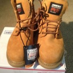 NEW  33031 Timberland PRO Men’s Pit Boss Safety Boots Beige Size 7.5