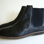 Cole Haan Mens (13M) Black Leather Ankle Boots  Excellent Buy it Now !