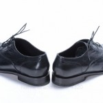 COLE HAAN C09149 NIKE AIR 9.5 M Pitney Wingtip Oxford black leather shoe TON