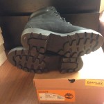 Timberland 6 Inch Boots Black Suede Sz 8 Pre Owned