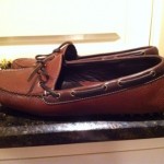 Cole Haan Brown Pebble Grain Leather Driving Loafers. Size 10.5D. Nice!