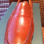 clarks shoes brown slip on 9 M