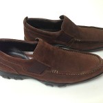 Cole Haan Mens Brown Suede Loafers Moccasins SIze 10M