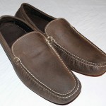COLE HAAN NIKE AIR NEW MENS SZ 7 M BROWN LEATHER LOAFERS MOCCASINS DRIVING SHOES
