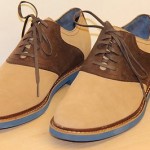 NIB Cole Haan Air Harrison Eva Saddle Leather Suede Shoes Oxfords Sz 12