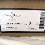 NEW Cole Haan Paul RBR Chukka II burgundy suede desert boots Size 9 Retail $198