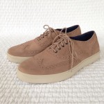 Cole Haan Mens Tan Suede Bergen Size 10.5 Casual Oxford Lunargrand Worn Once EUC