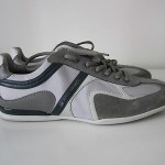 HUGO BOSS ORANGE Mens Seamon Leather Sneakers Sz EUR 43 (US 10) NEW