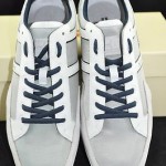 BOSS Hugo Boss “Seattor” Grey Men’s Lace-Up Casual Sneaker Size 12 M EU 45 UK 11
