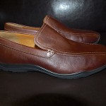 Men’s Cole Haan Nike Air Loafers Shoes 9.5 M Brown Moccasins