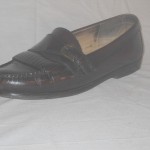 Cole Haan Mens Pinch Buckle Burgundy Slip-On Business Casual Dress Loafers Shoes