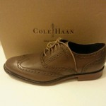 NEW with Box! Cole Haan Brown Wing Tip Oxfords Shoes – Size 10.5