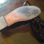 “VINTAGE” GORGEOUS ‘BLACK” COLE HAAN “TASSEL FRINGE” LOAFERS SZ10(D) SHARP