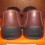 Mens Dark Brown Leather Slip On Loafer Shoes By Nike Air Cole Haan In Size 8.5