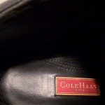 COLE HAAN CITY NIKE AIR MEN BLACK LEATHER ANKLE BOOTS SNEAKER SHOES SZ 9 M