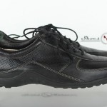 Mens Cole Haan Stylish Black Leather Fashion Sneakers Shoes Sz. 9.5 M