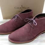 NEW Cole Haan Paul RBR Chukka II burgundy suede desert boots Size 9 Retail $198