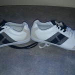 Diesel Mens Lounge White Casual Lace Up Sneakers Shoes NWT  size  10