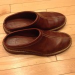 Cole Haan Mens  Slip On Clog Shoes Brown Size 9M Very Nice