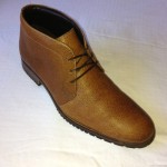 Cole Haan C09799 UG12 Size 9 M Nike Air Boot Tan Brown Leather Made In India Men