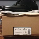 Cole Haan Lunargrand Saddle Fragment Design Black/White Sz. 12