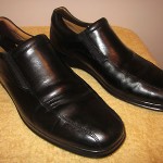 Nice Men’s Black Leather COLE HAAN Nike Air Loafers Size 10.5  # C05782