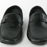 HUGO BOSS Ros Black Loafers Mens size 7 D Used $130