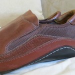 COLE HAAN NIKEAIR MENS BROWN LEATHER SLIP ON SHOES, 11M