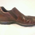 Cole Haan Mens Brown Leather Shoes Size 9 M Slip On Loafers