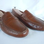 COLE HAAN ‘AIR GRANT’ DRIVING LOAFER SHOE SIZE MENS 10 M TAN GRAIN