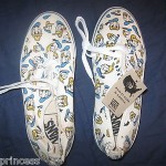 Disney Vans Donald Duck Shoes 1995 Size 7 Sneakers