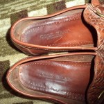 Cole Haan Brown Leather Loafer Shoes Sz 12 Mens Genuine Handsewn