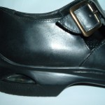 COLE HAAN Nike Air Black Leather Closed Back Fisherman Sandal/Casual Shoes 10 M
