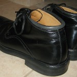 Mens Cole Haan WaterProof Black Leather Ankle Boots sz 9.5 M