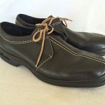 Cole Haan Nike Air Country Shoes 11.5 Black Leather Lace Up Casual Slip On