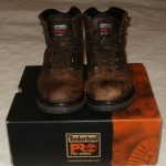 Timberland Pro Pit Boss 6″ Soft Toe Work Boots Brown Size 11D EUC With Box