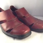 COLE HAAN – NIKE AIR Mens Brown Leather Casual Shoes Size 8 M Medium