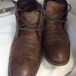 Cole Haan Nike Air Leather boots Brwn Sz 11M Pre-owned Good Condition!