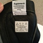 Supreme Vans  2013 F/W  VANS VELVET ERA PINK SIZE 8,5 sold out rare mmj cdg edc
