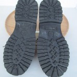 Mens sz 8 M dark brown leather rustic Timberland all terrain work/ casual shoes