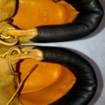 Mens Wheat Nubuck Tan 6″ Premium Timberland Boots # 10061 Size 9.5 M