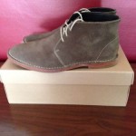 Cole Haan Grey Suade Chukka 10