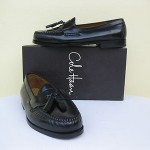 Cole Haan Mens Shoes $158 NEW Pinch Tassel Black Leather Loafer 10 B