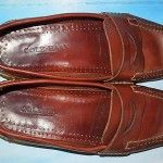 VINTAGE COLE HAAN GENUINE HANDSEWN BROWN LEATHER LOAFERS ,ALL LEATHER SIZE 10 M