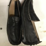 COLE HAAN NIKE Air Black Leather Loafer G Series 10.5 M