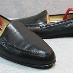 BRAGANO by COLE HAAN black leather DRESS / CASUAL LOAFERS sz 10 N