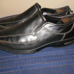 COLE HAAN NIKE AIR MEN’S BLACK LOAFER SHOES SZ 10.5 M GOOD CONDITION