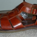 Mens Cole Haan Country Collection Rust Huarache Sandal size 11